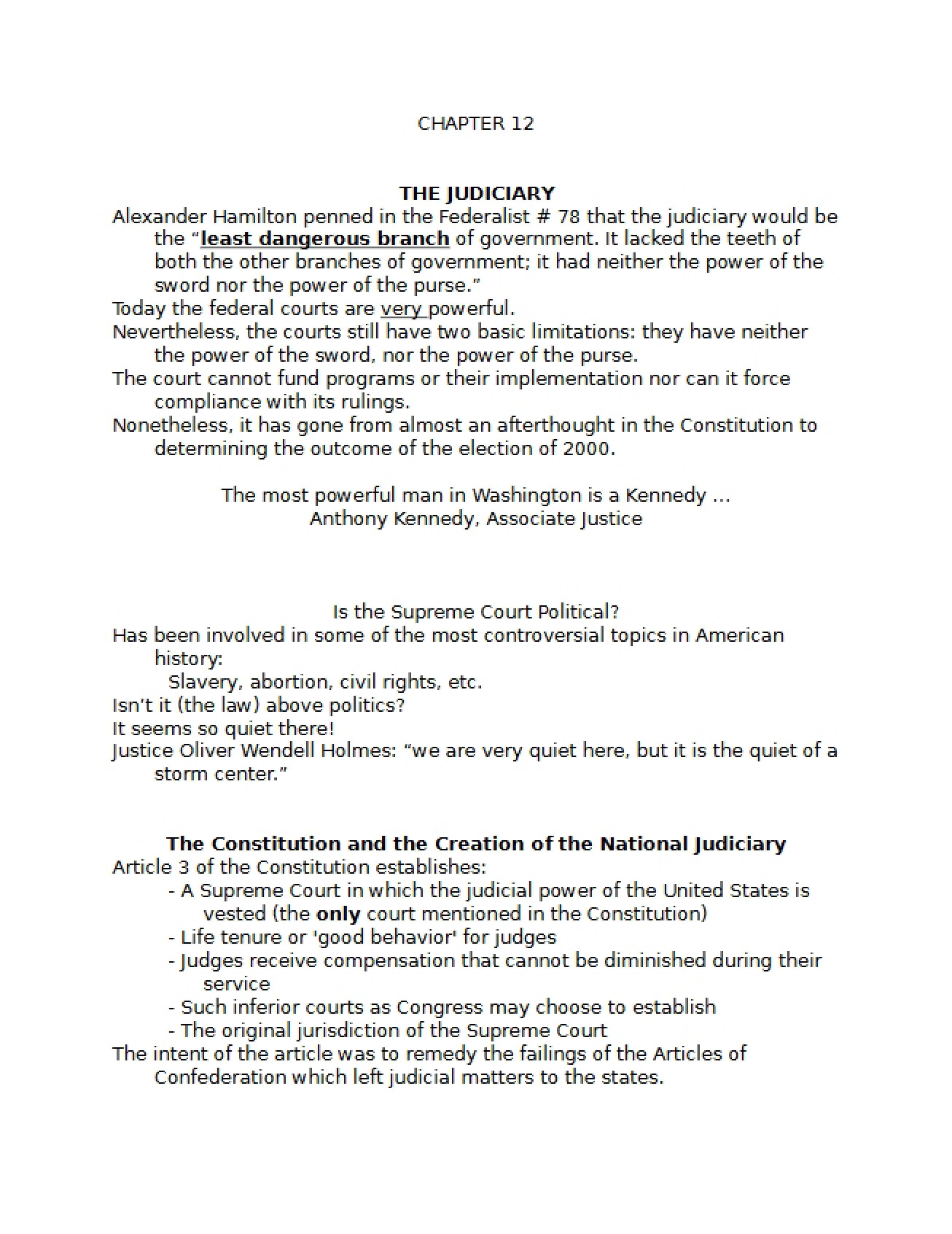 Public Policy Week 1 Notes