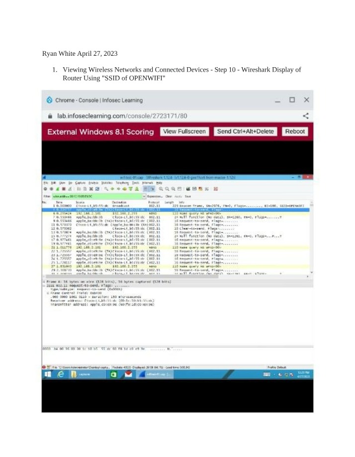 Wireshark Lab - Network Traffic Analysis