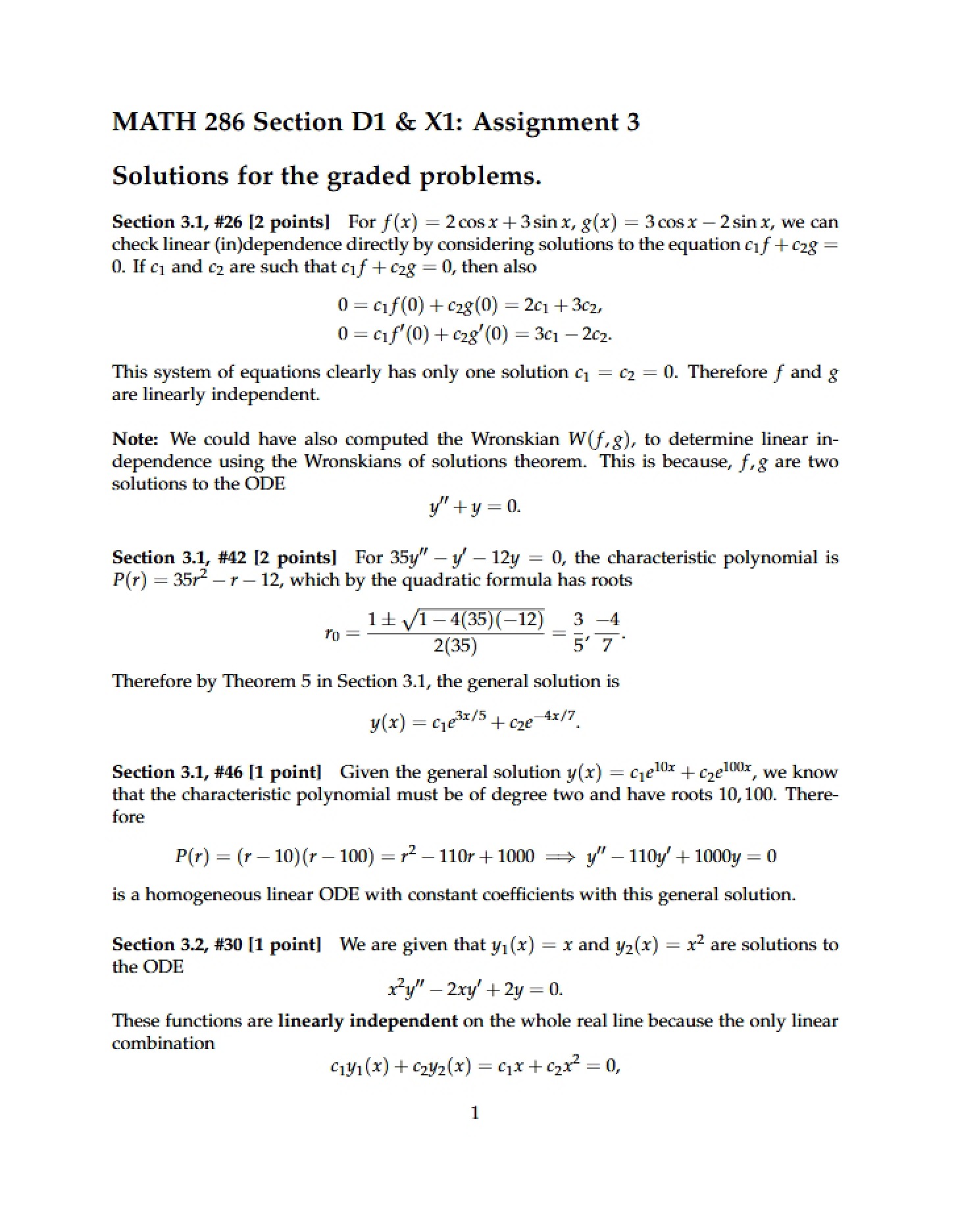 Solution Set 03