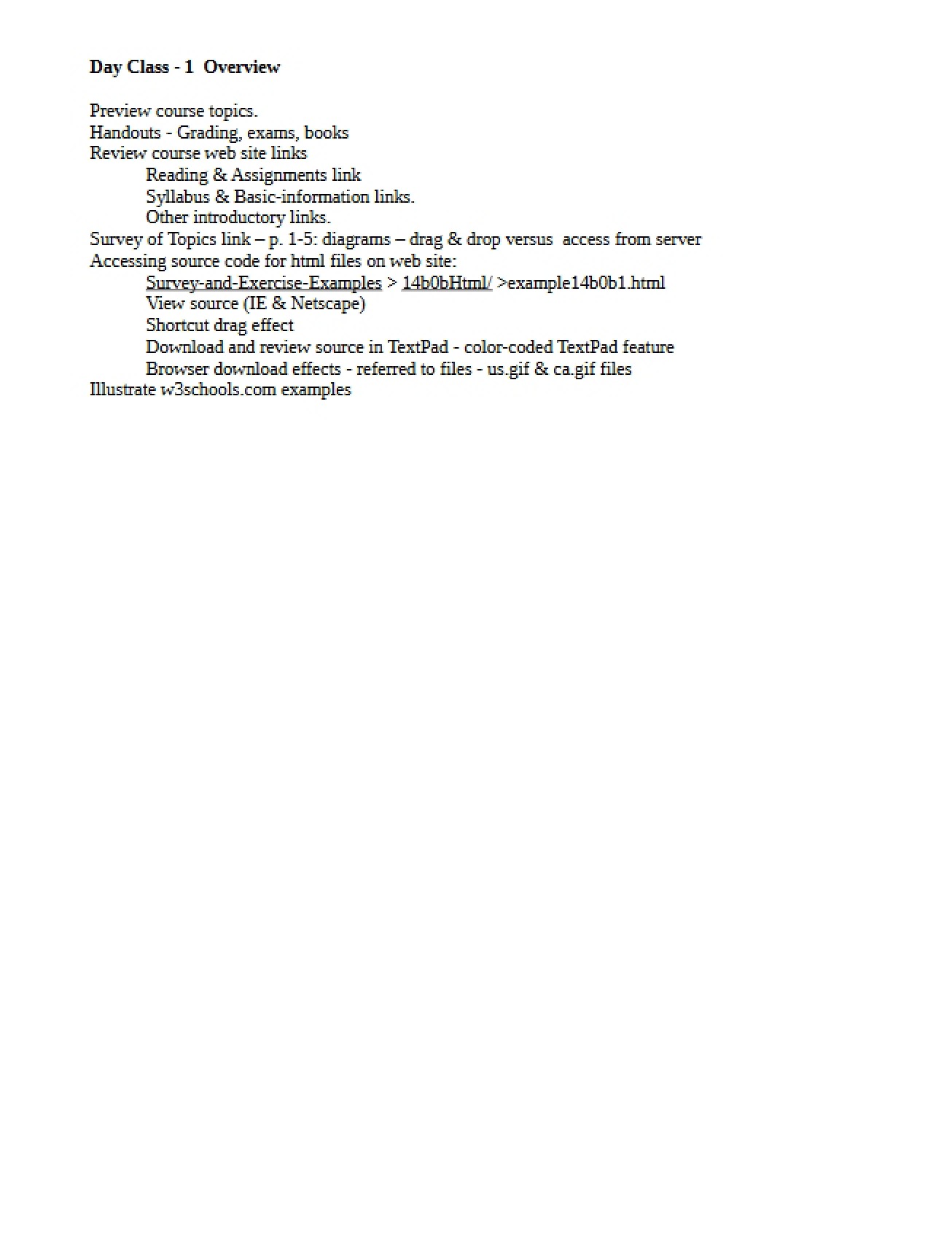 Advanced Internet Apps Lecture Notes