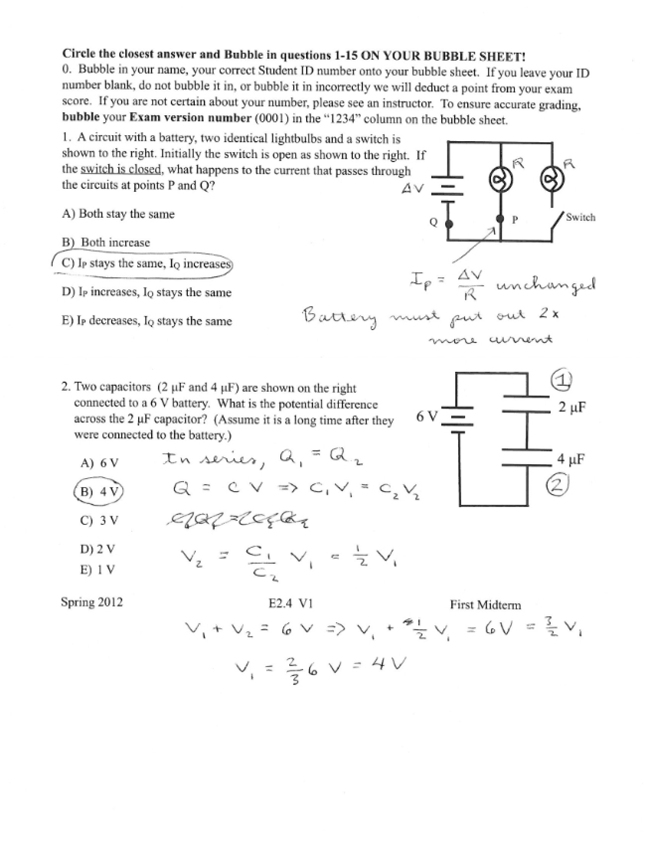 Practice Examination Two