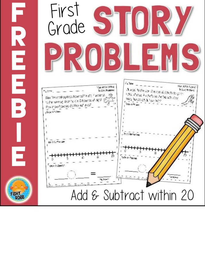 Addition and Subtraction Within 20 - 1st Grade Word Problems