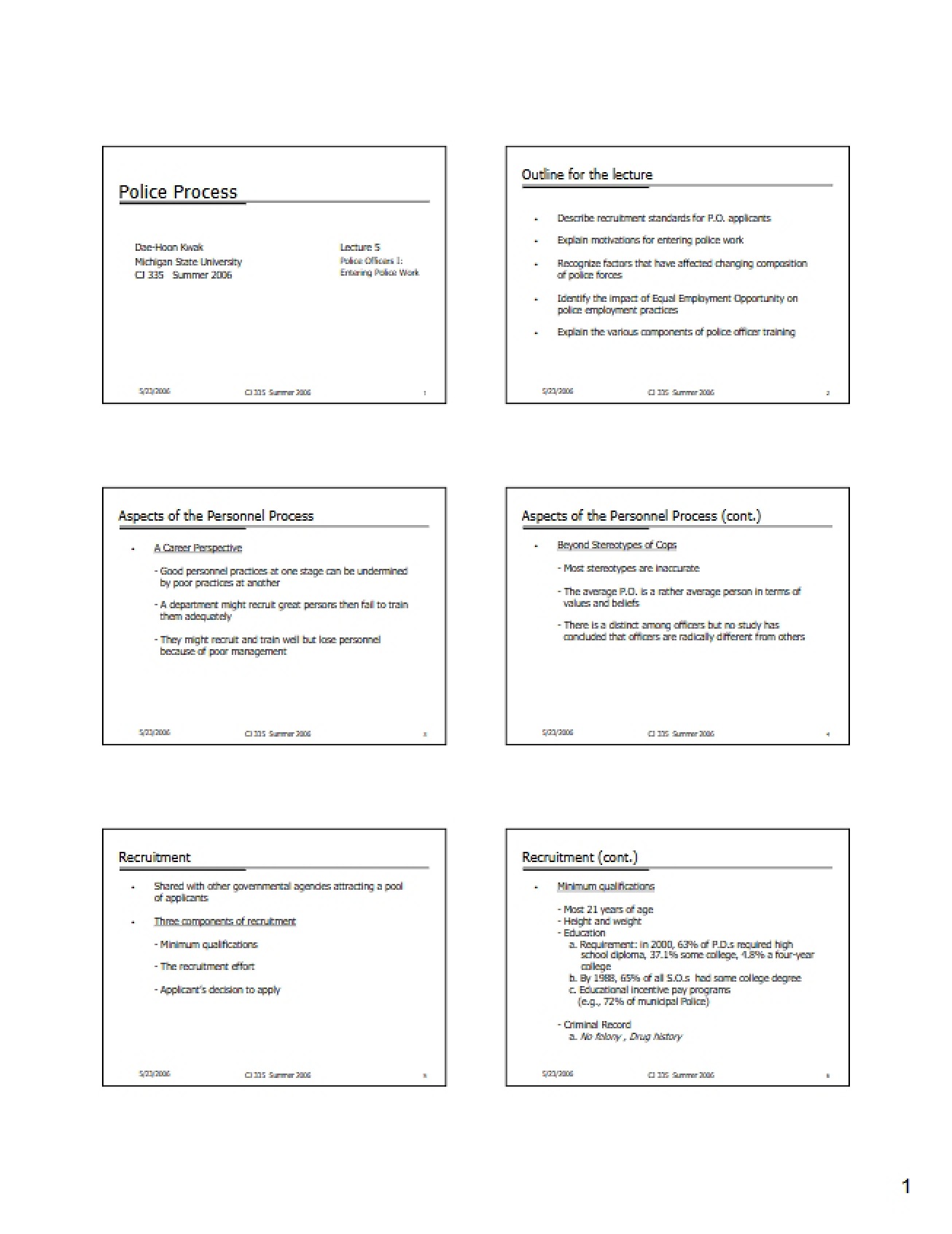 Session 5 Handout