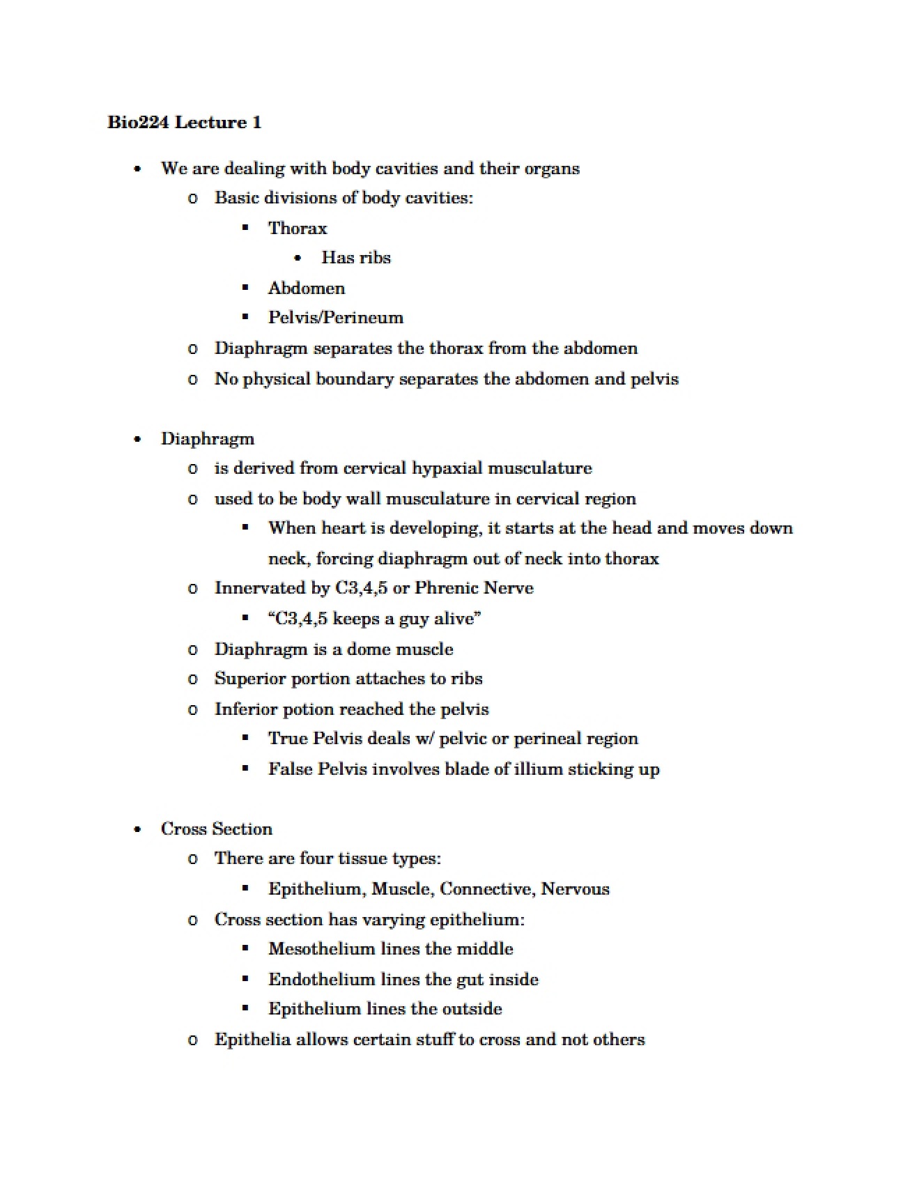 Anatomy and Physiology Lecture 1 (v1)