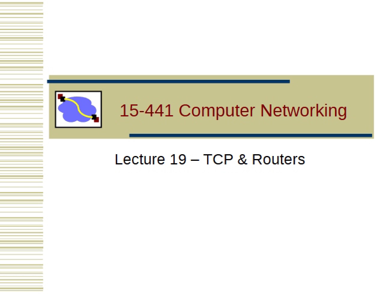 Lecture Notes 08
