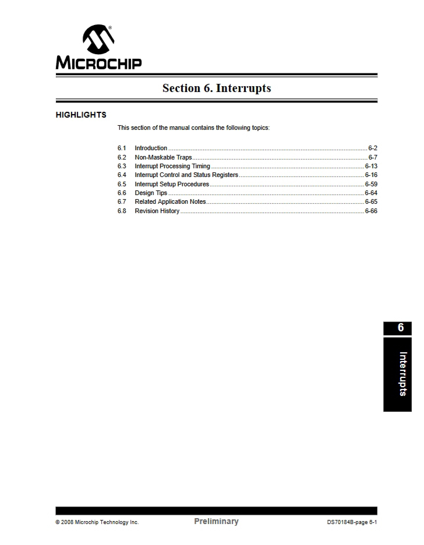 Interrupts dsPIC33F.06