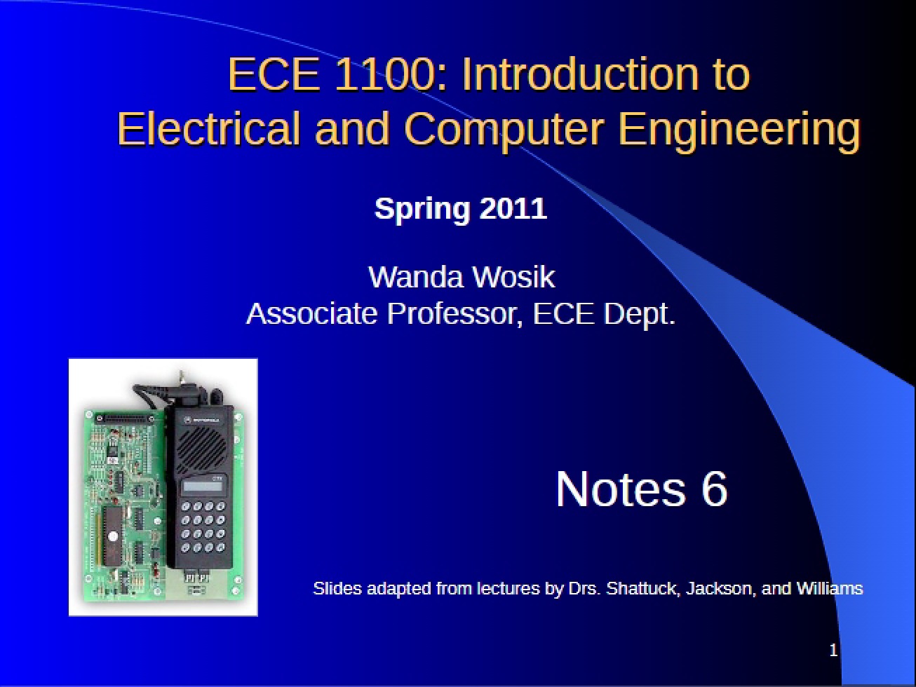 Note Set 6