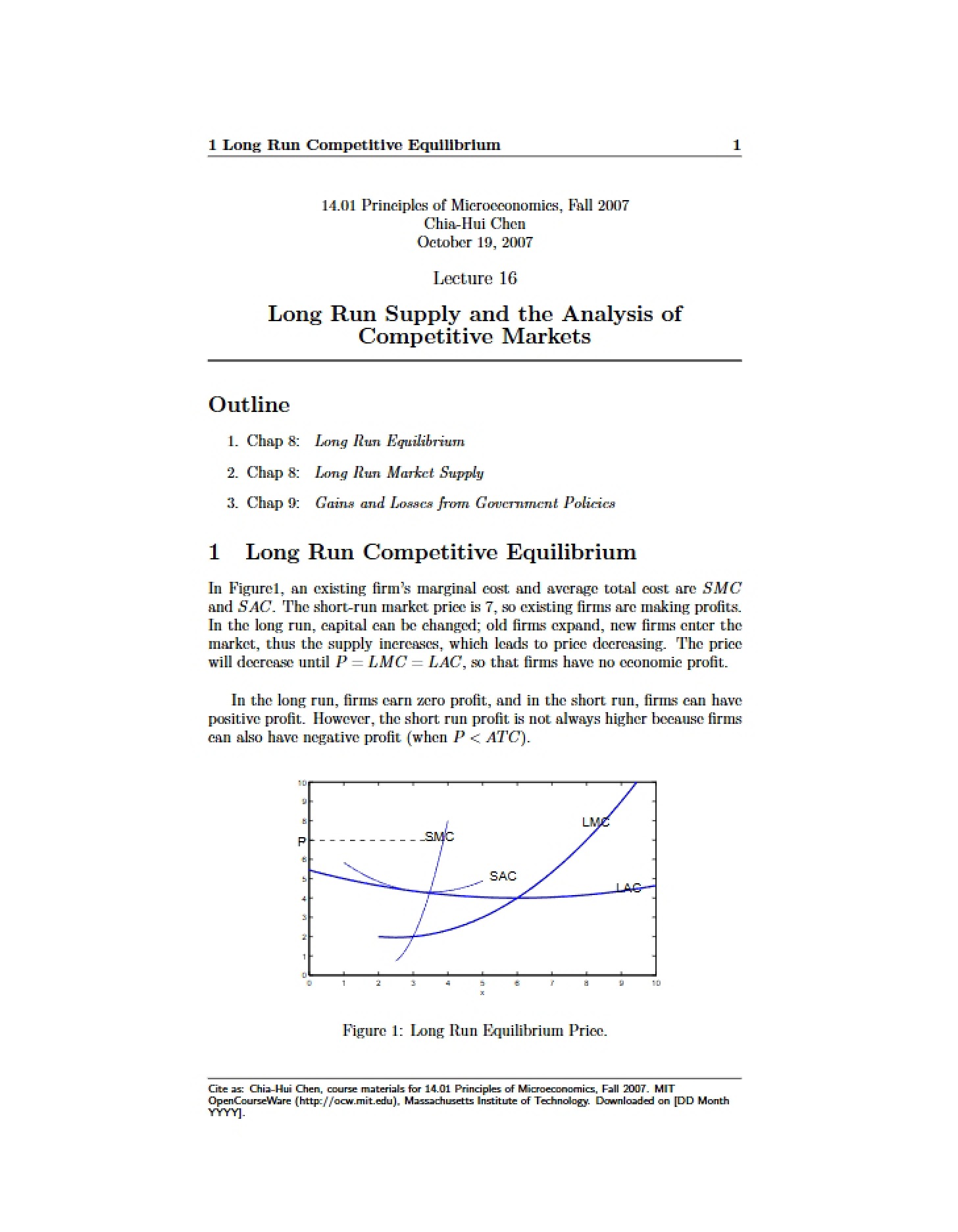 Notes from Lecture - 6 Pages
