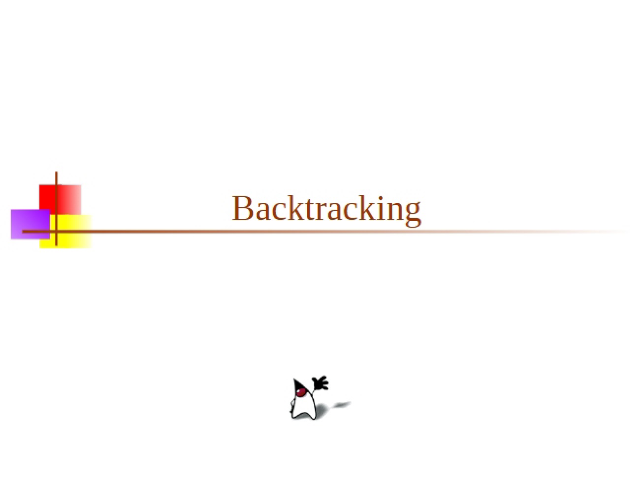 Backtracking Techniques