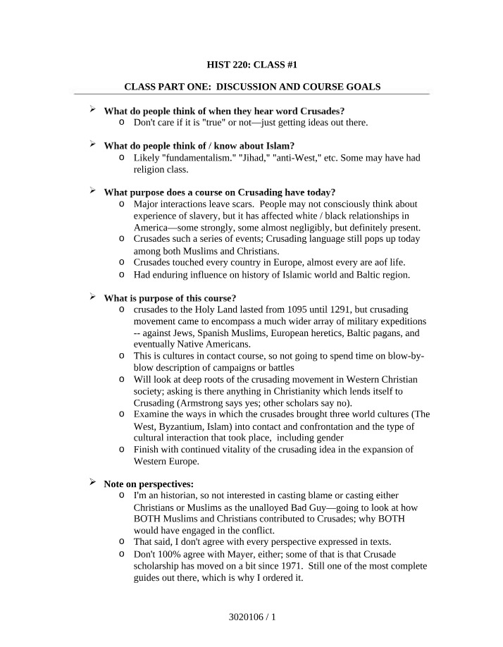 The Crusades and Cultural Interactions