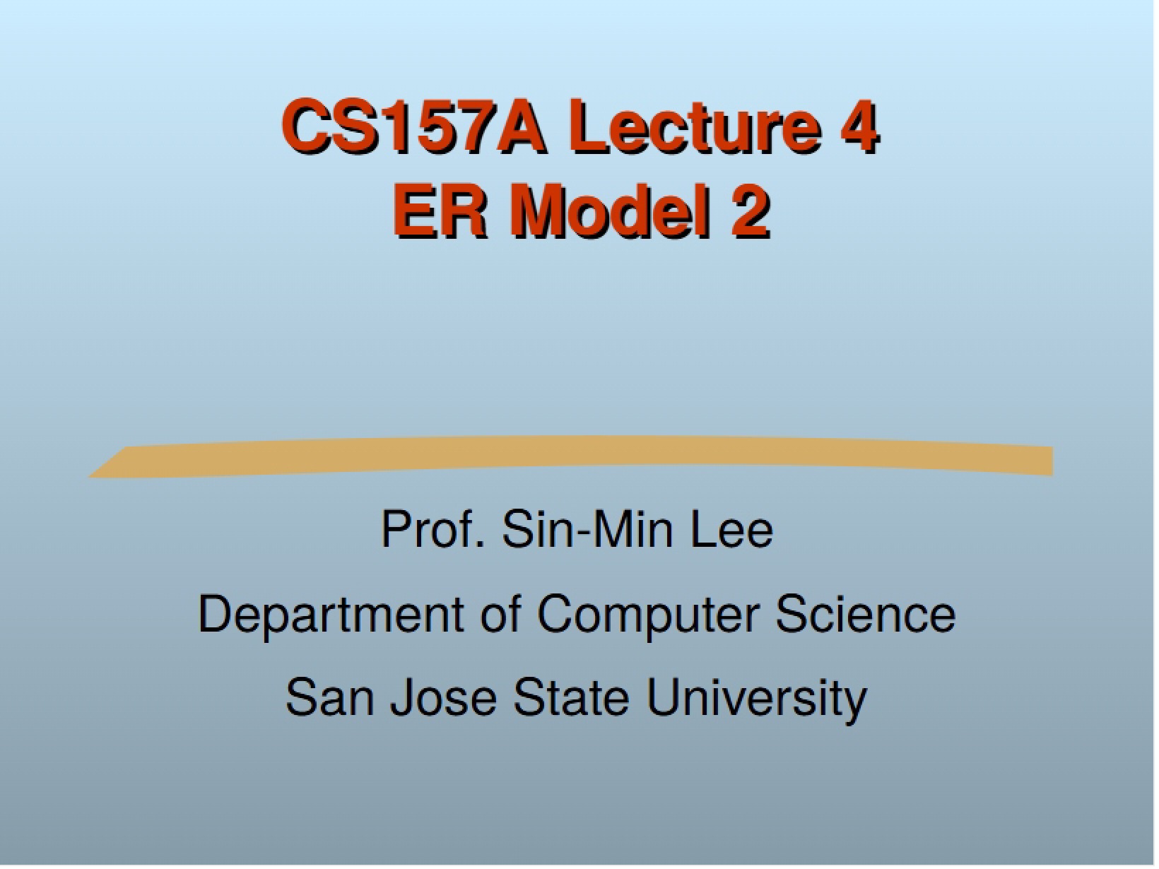 ER Model Part 2