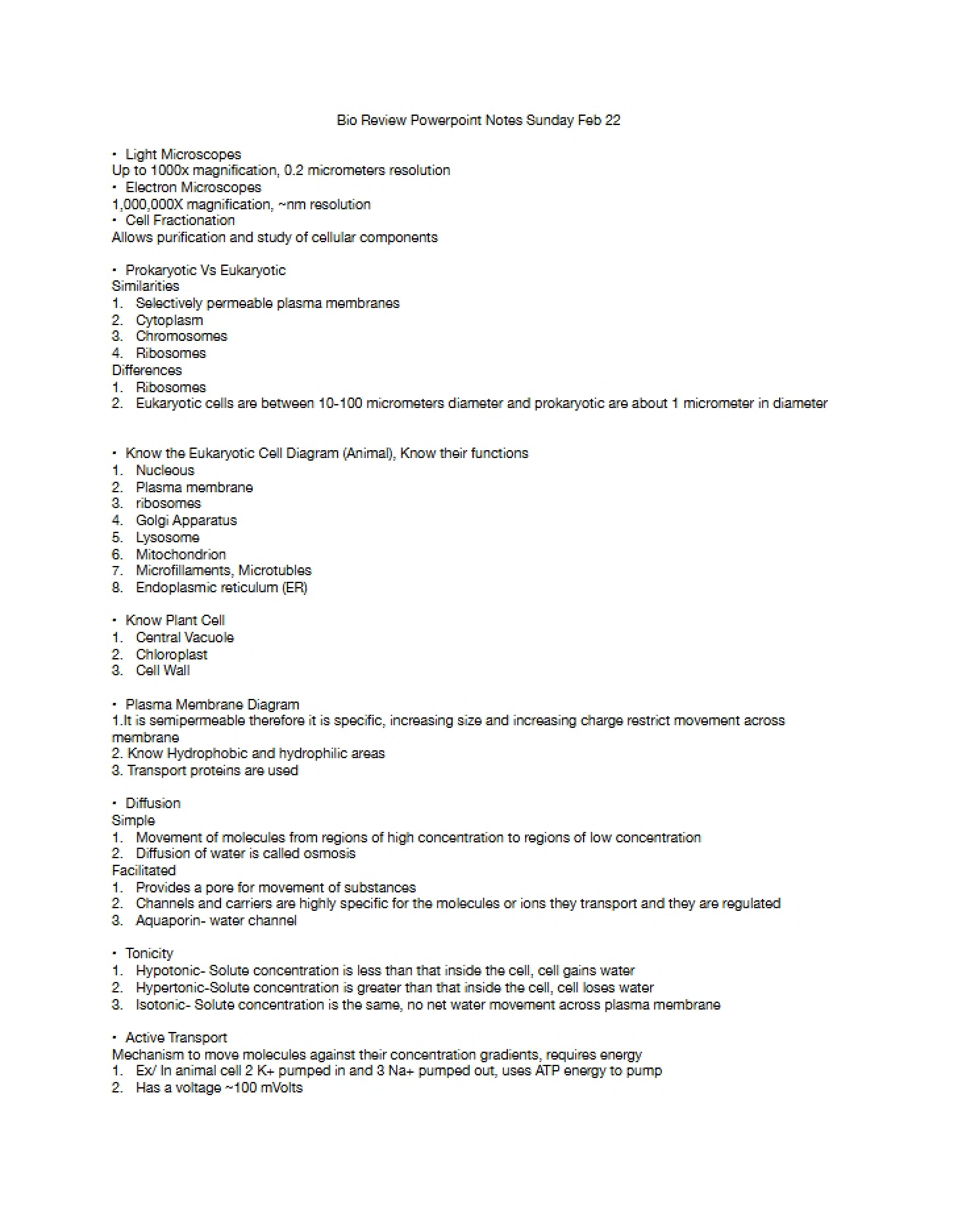 Magnification Tools Light Microscopy Principles