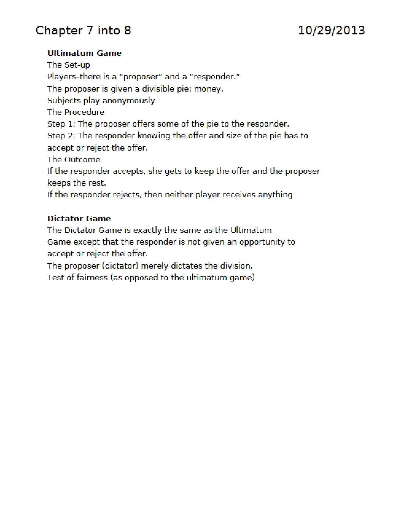 Summary of Chapter Seven for Comparative Politics