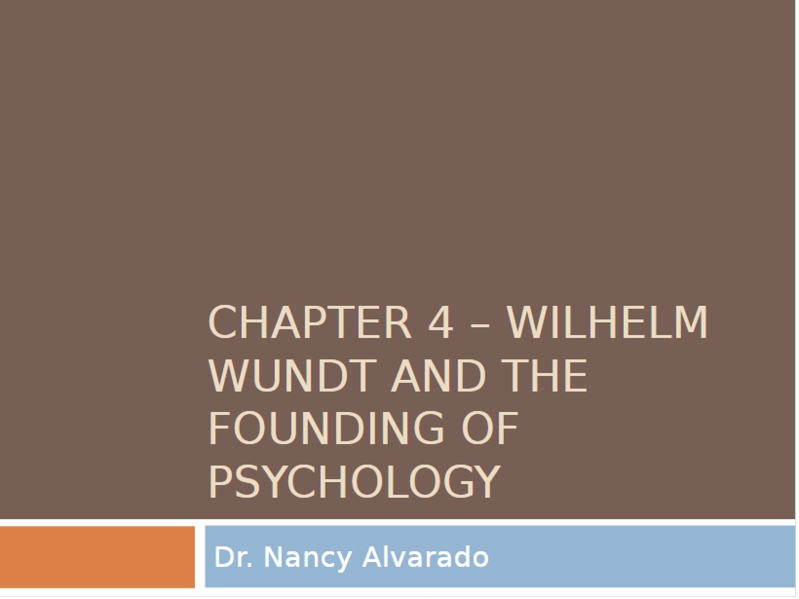 History and Systems Chapter 4