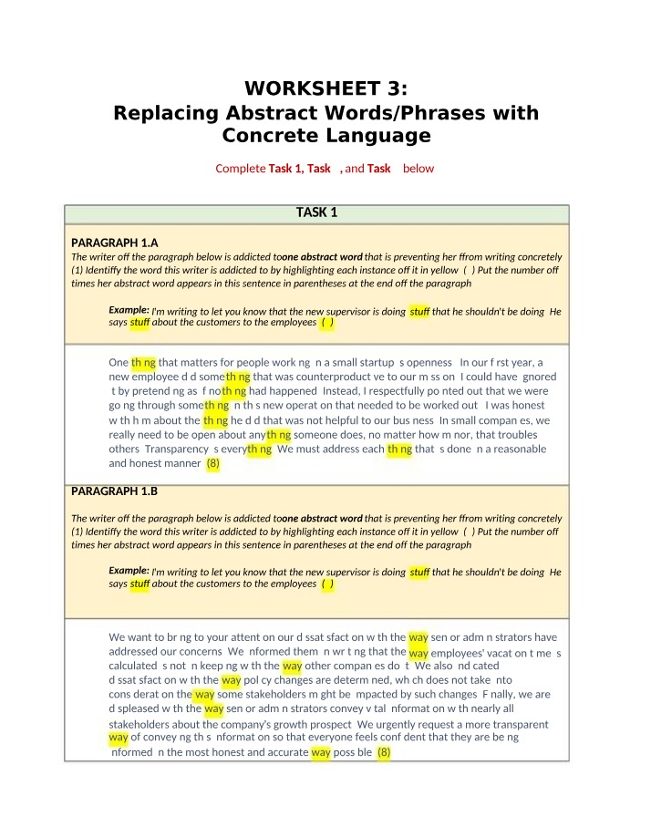 Replacing Abstract Words and Phrases with Concrete Language