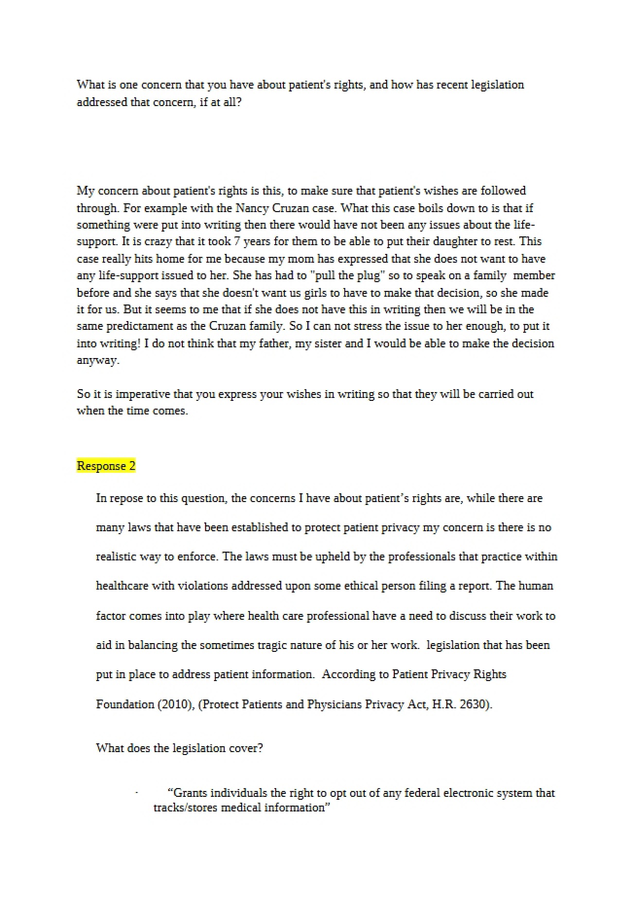 Formal Assignment