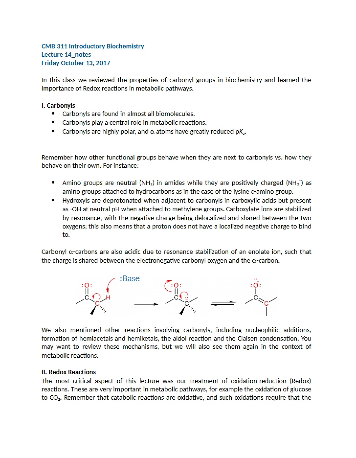 Lecture 14 Handout