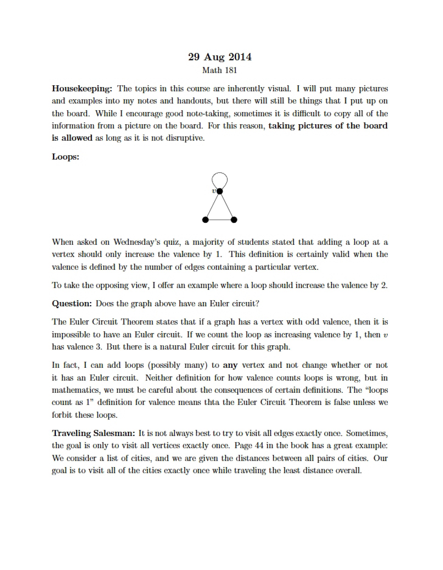 Lecture Notes 03