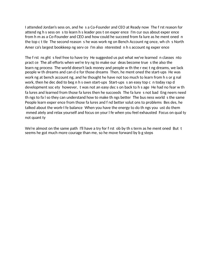 Entry 4 - Career Path