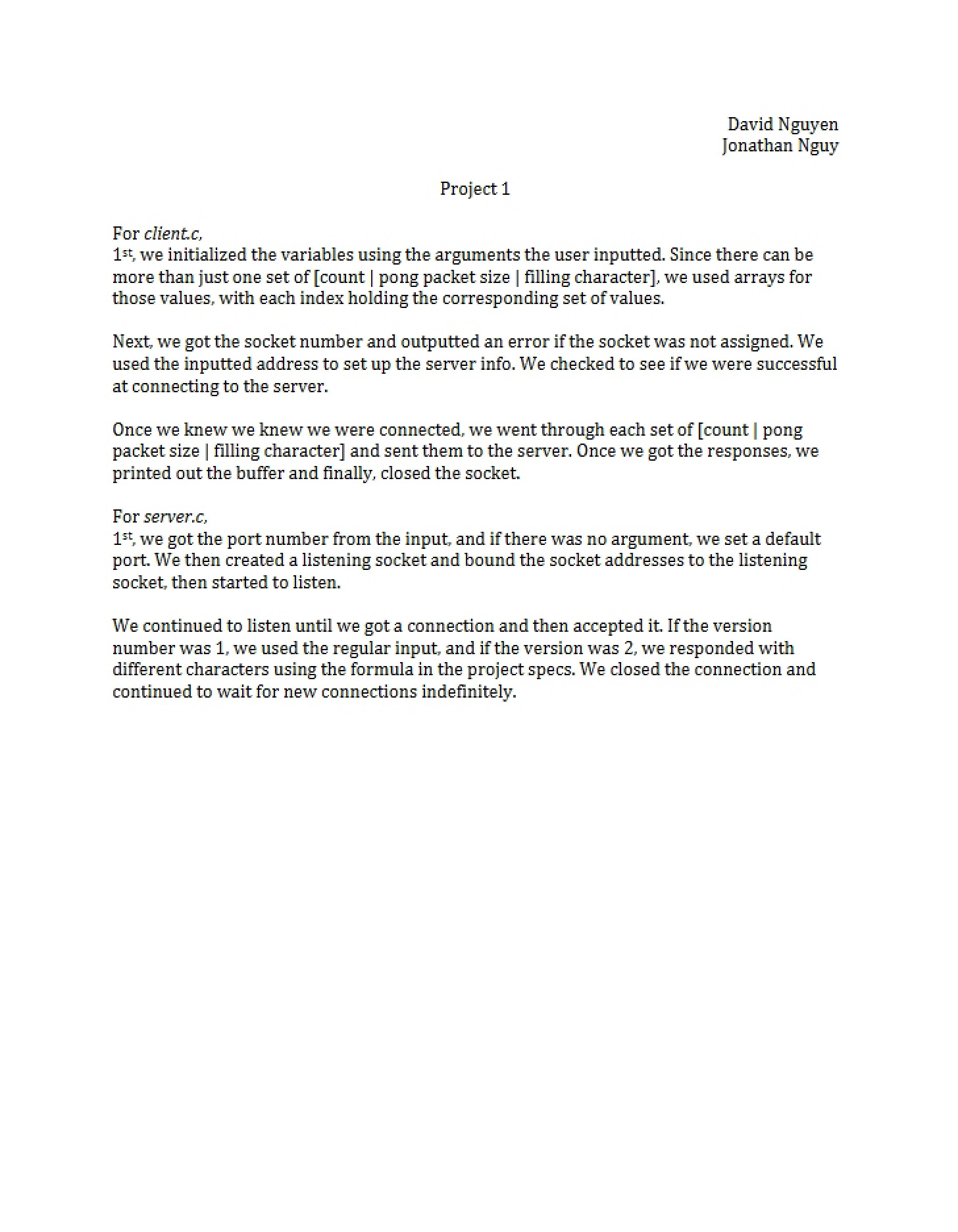 Final Report