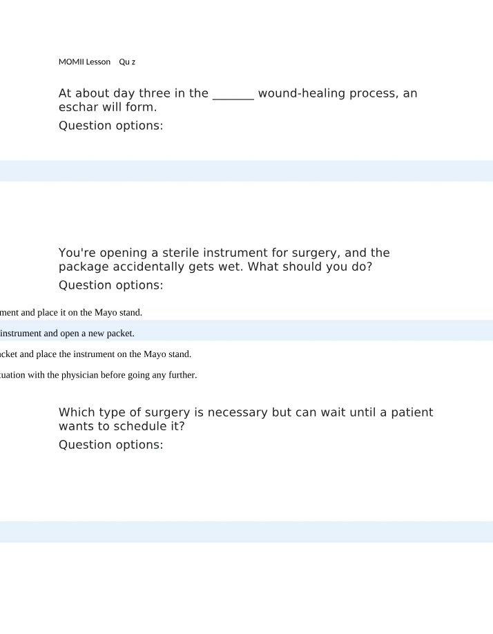 Wound Healing and Surgical Procedures - Essential Knowledge