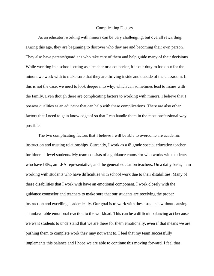 Navigating Challenges in Education When Working with Minors