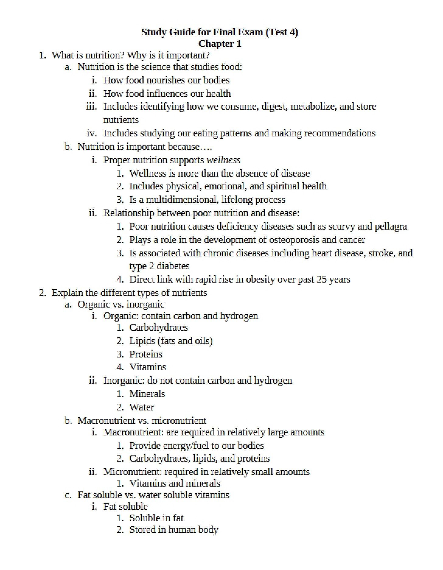 Module 4 Examination