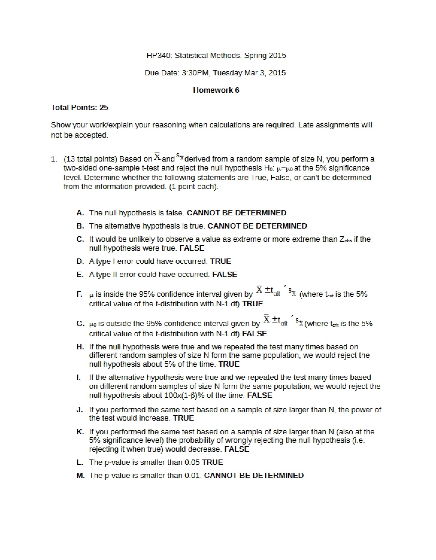Homework Six HP Three-Forty