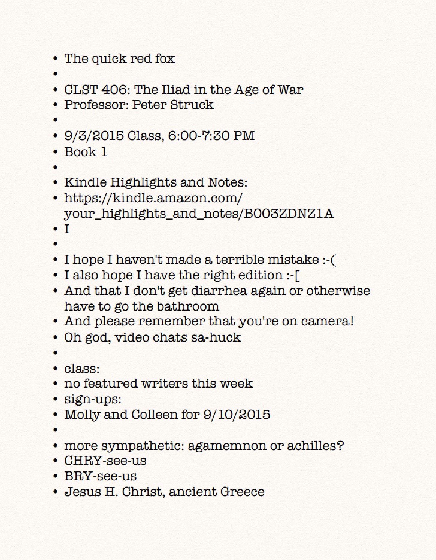 Comprehensive Study Guide