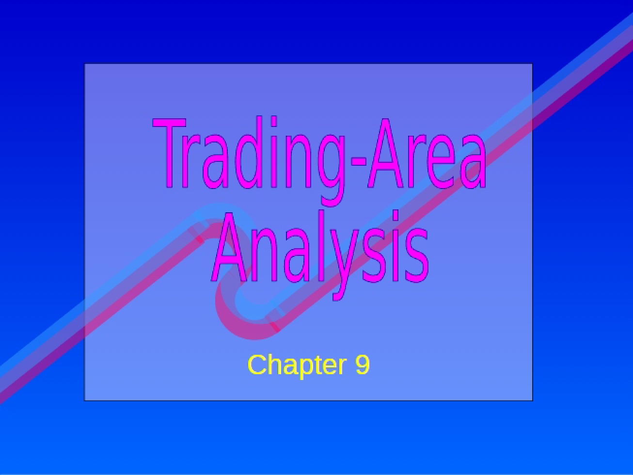 Trading Area Analytics