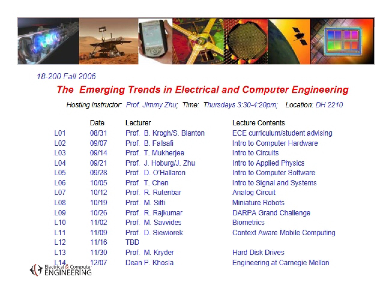 Electrical and Computer Engineering Emerging Trends