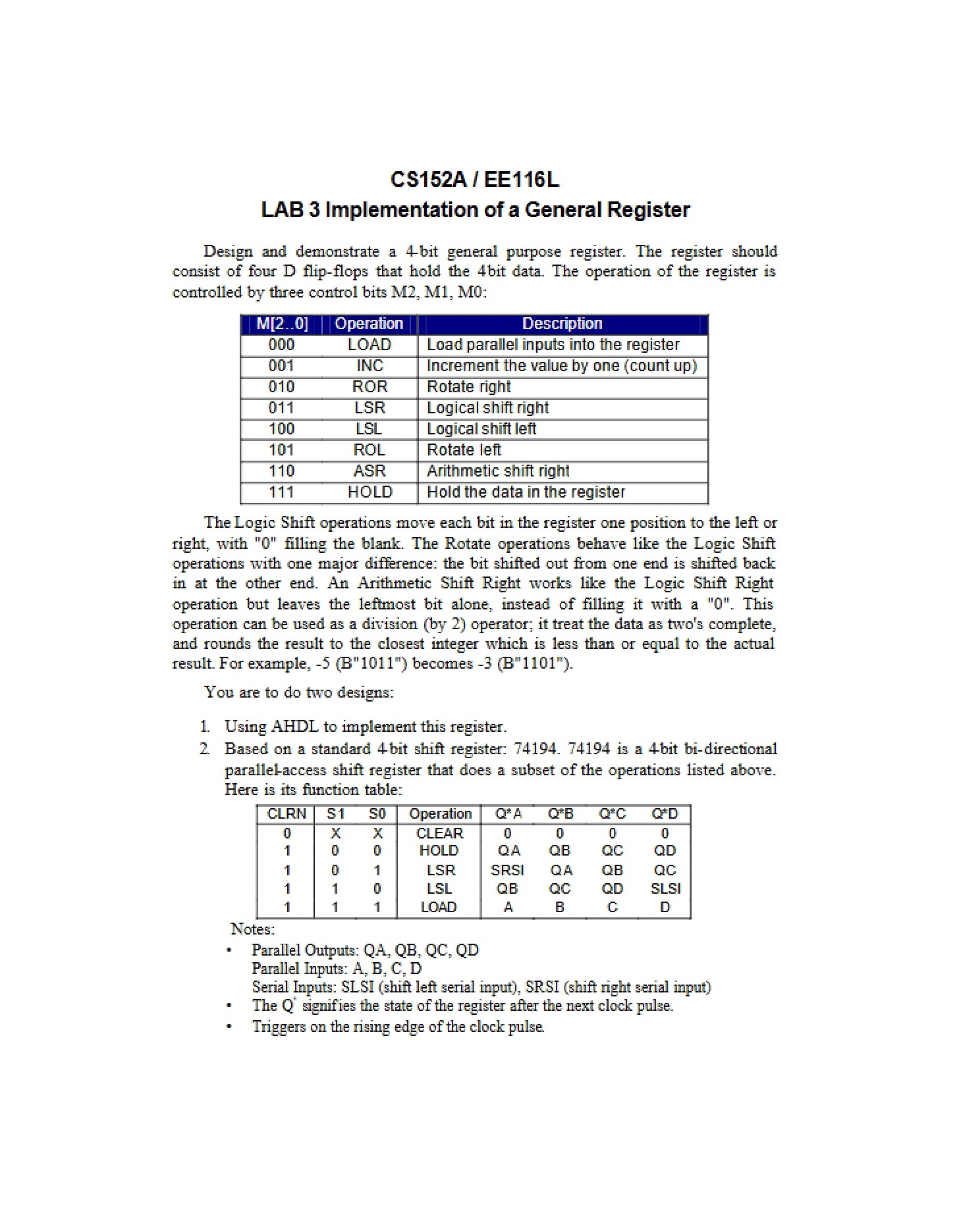 Third Lab