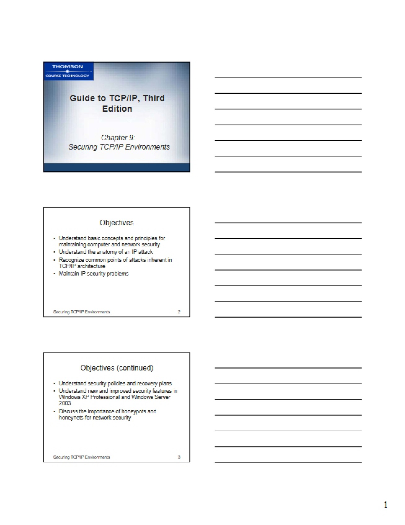 TCP-IP Study Material