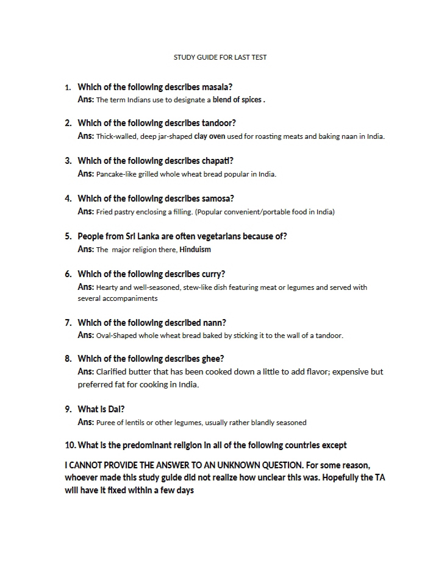 Topic Review Compendium