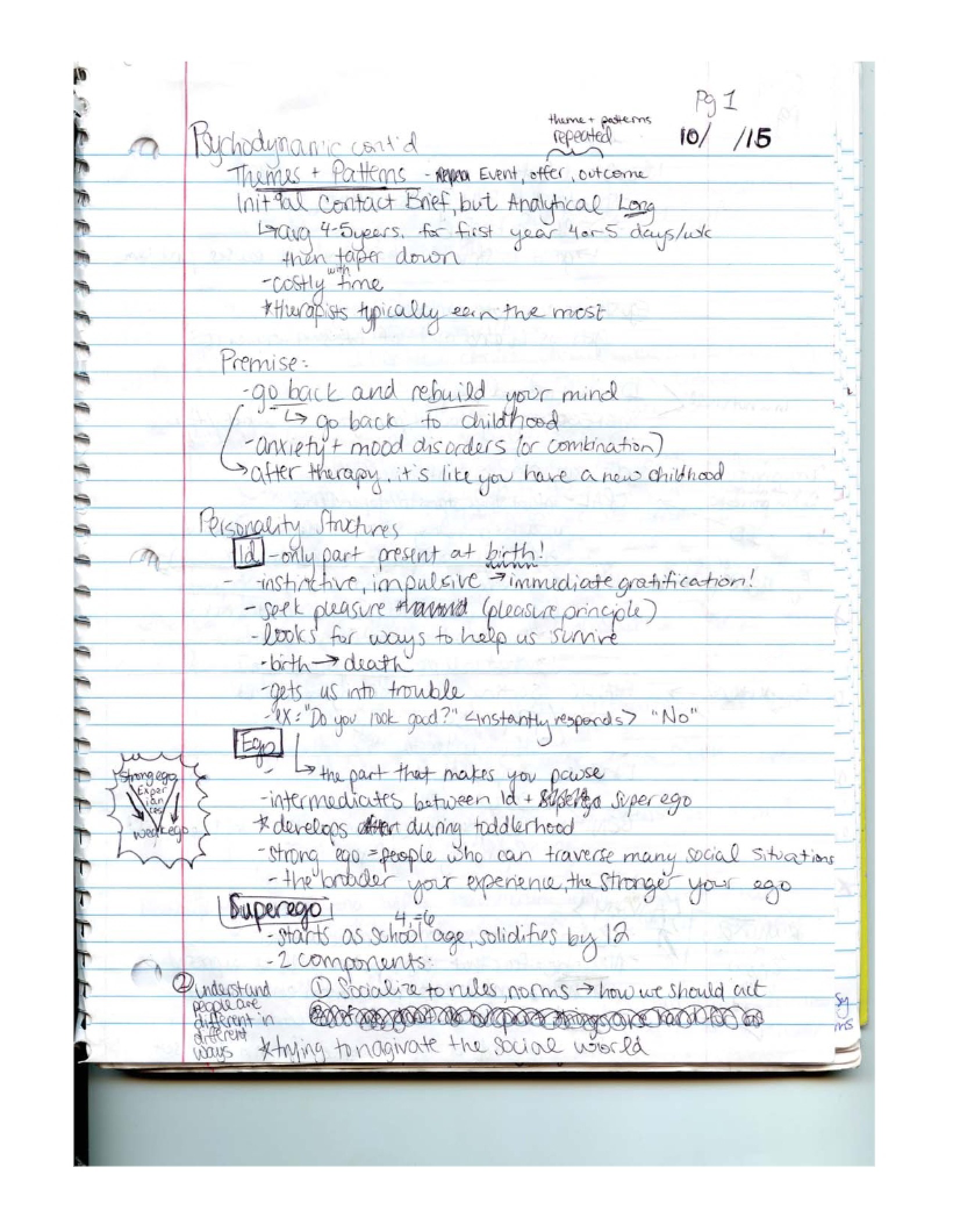 PSYC 320 Course Notes