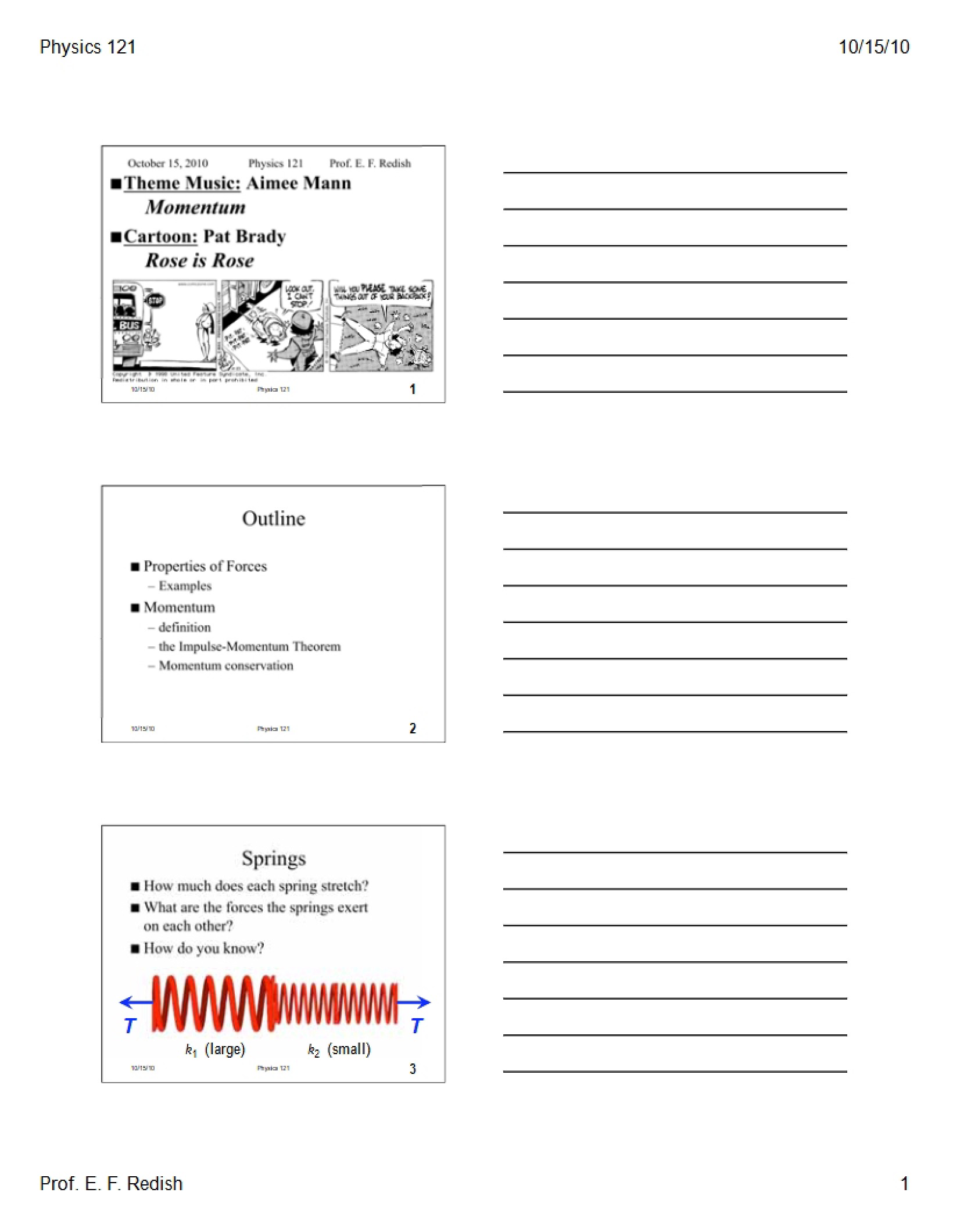 Slides for Lecture - 4 Pages
