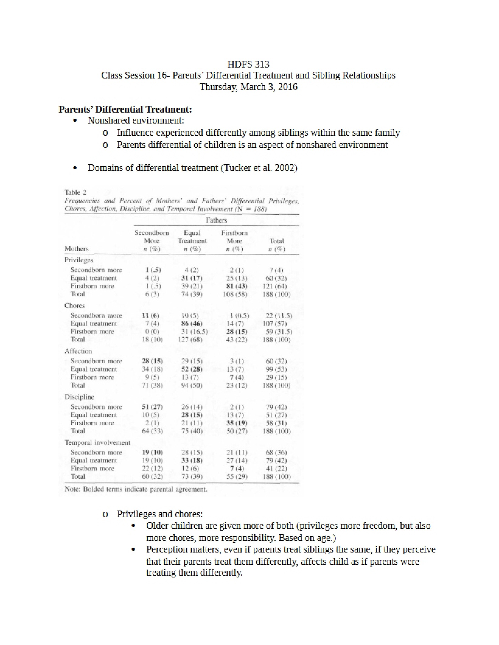 Class Notes March 3rd, 2016