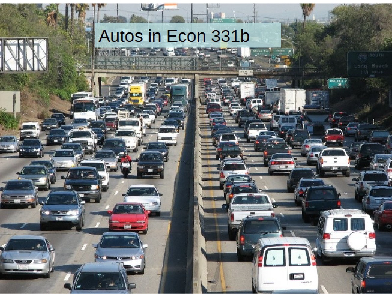 Automobiles in Econ 331b