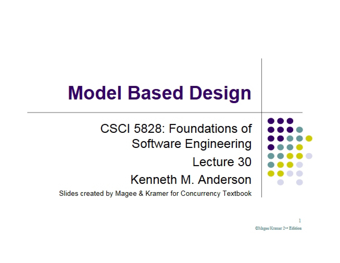 Design Based on Models