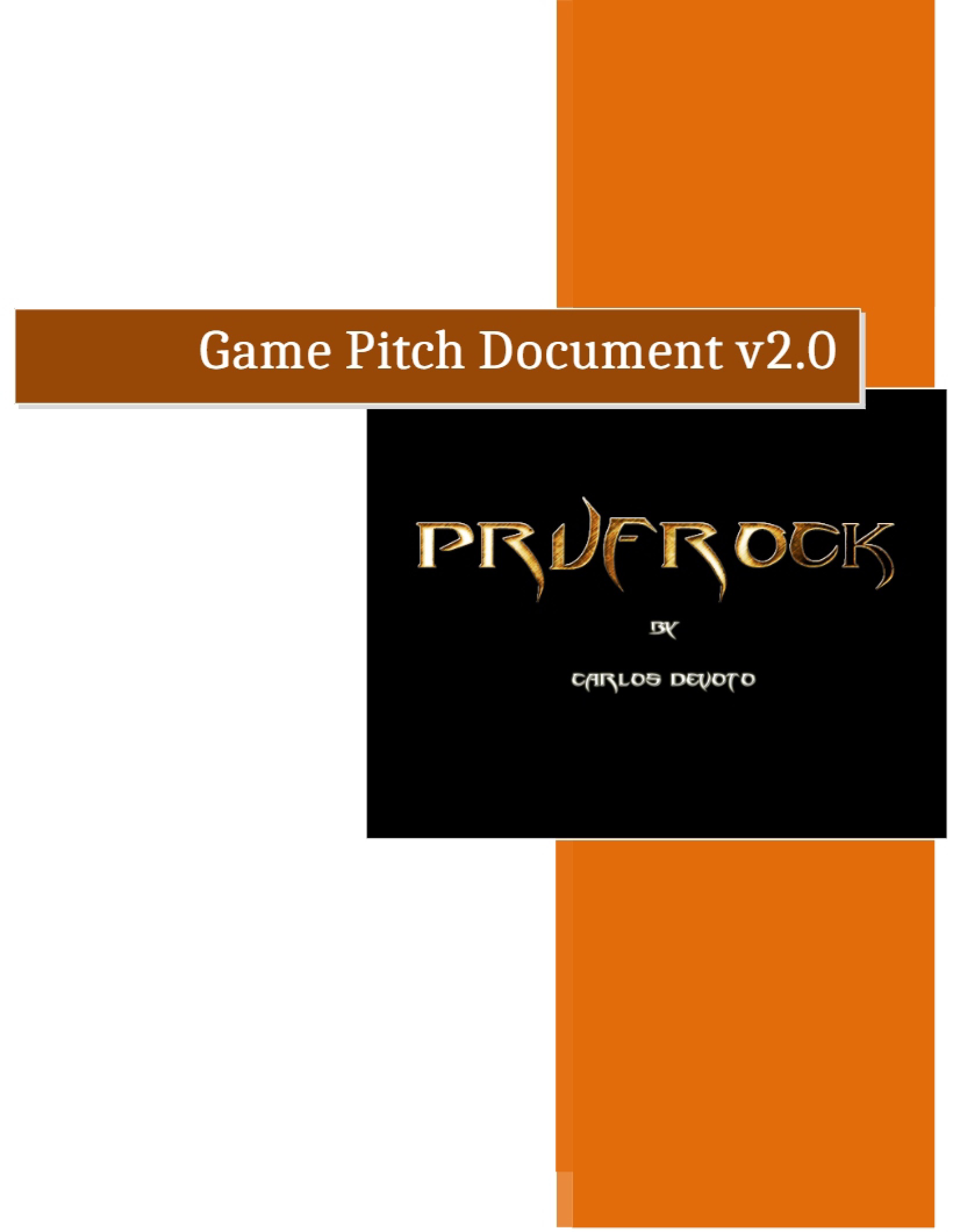 Documenting the Game Pitch