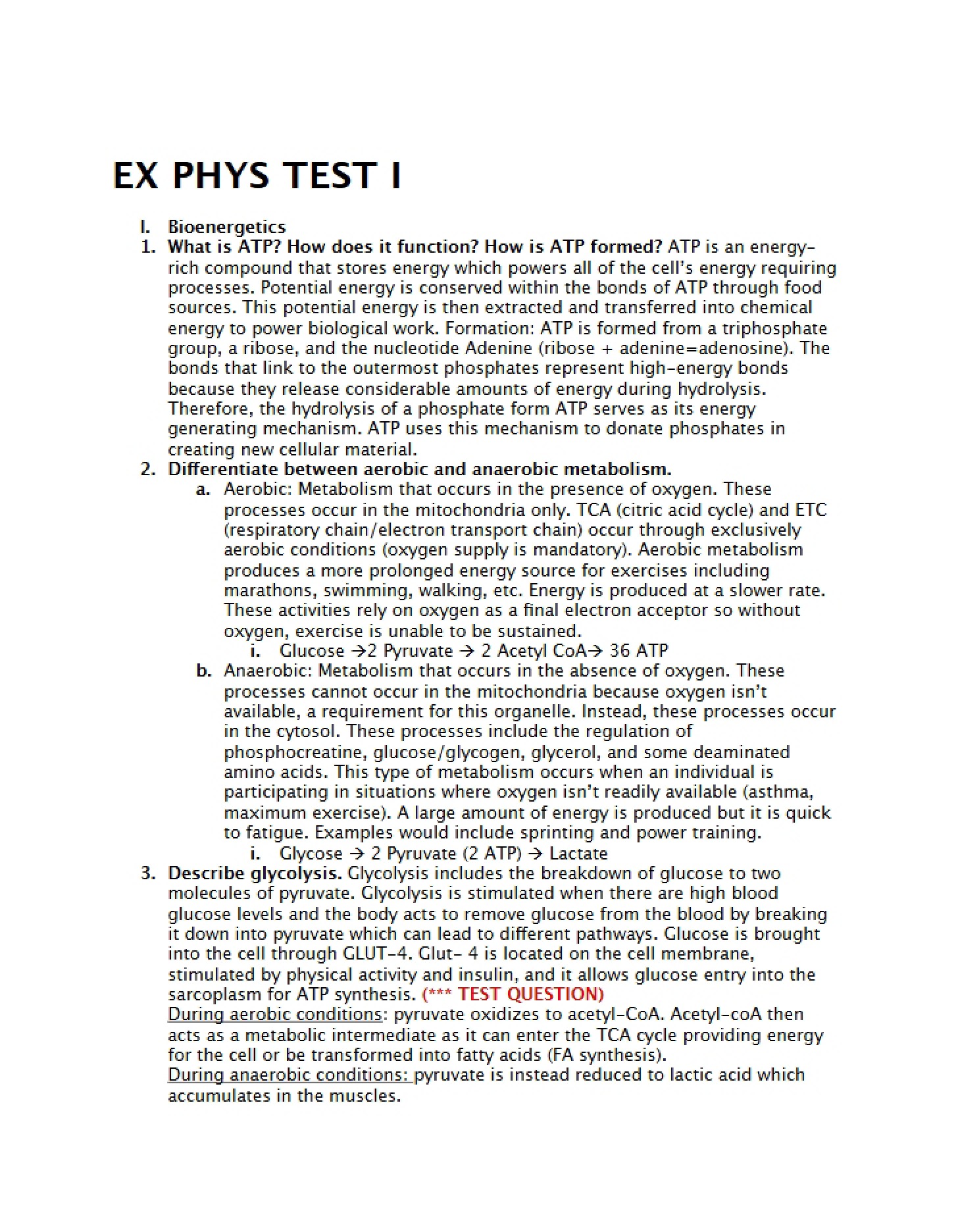 Assessment I