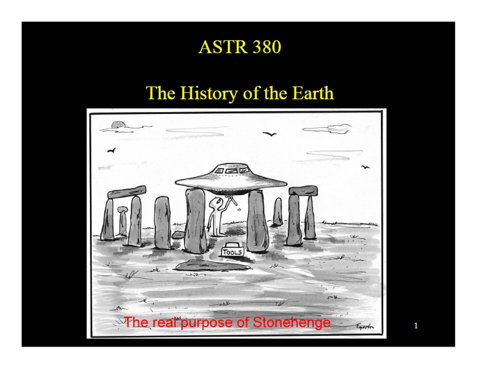 Earth History
