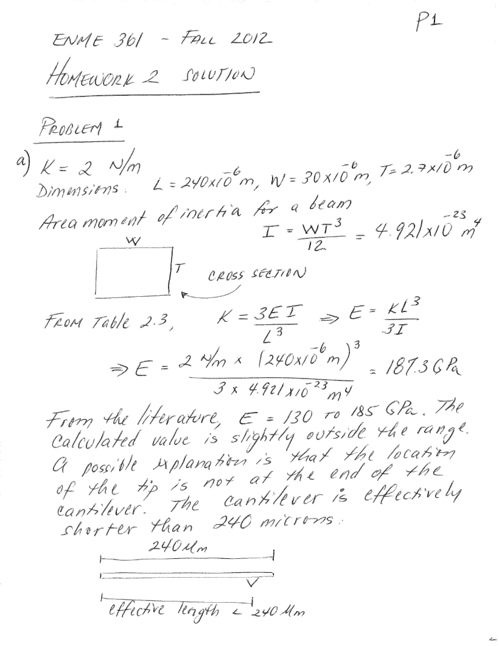 Second Homework