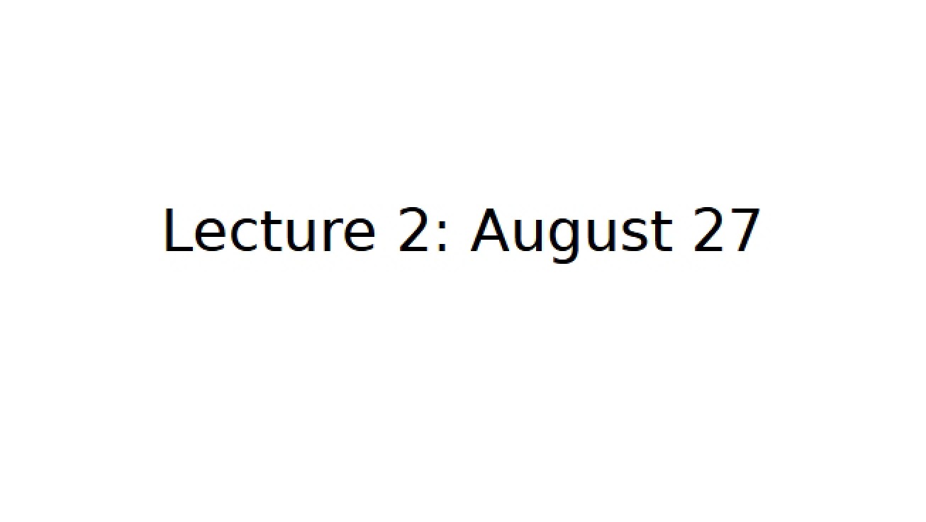 Language Sound Structures Lecture 2
