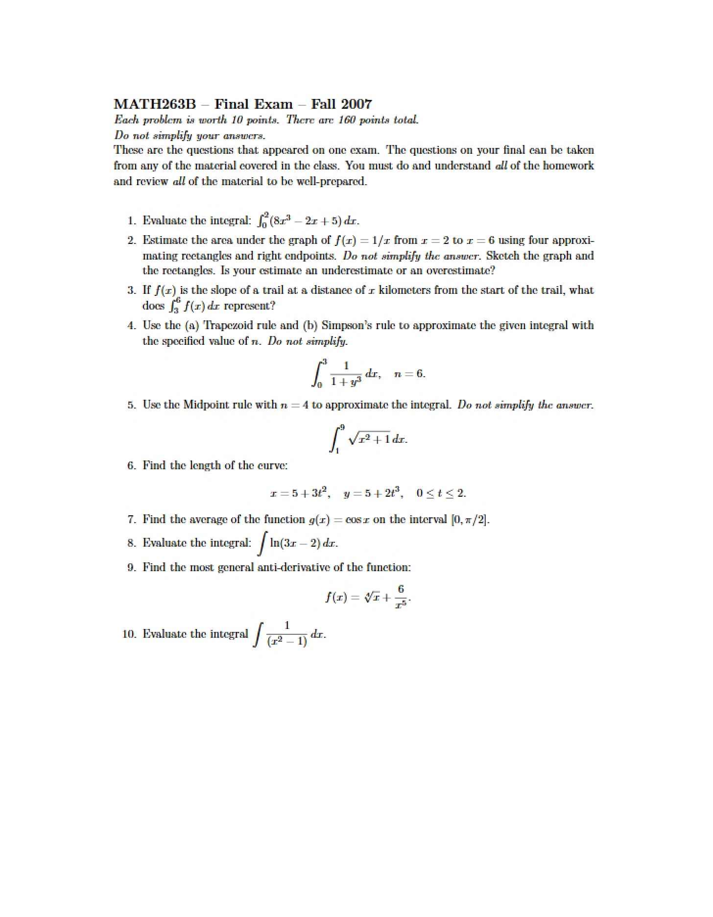 Guide for Assessment