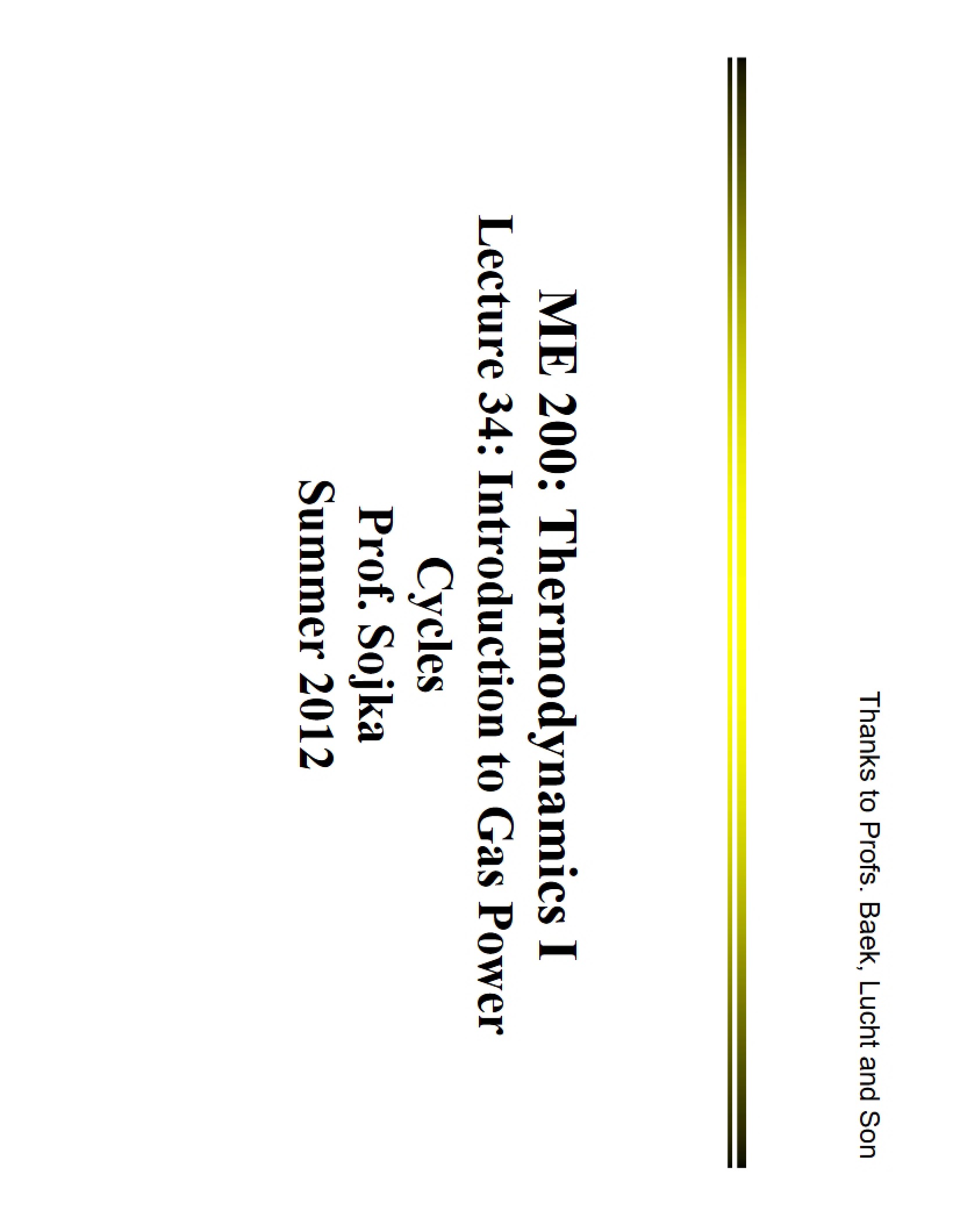 Annotated Lecture Thirty-Four Notes