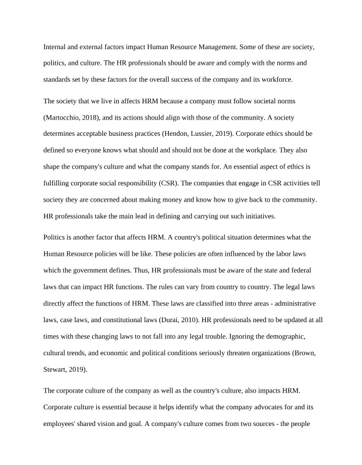 BADM632 Short Essay 1