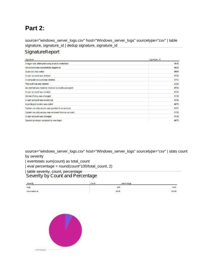 Windows Server and Apache Logs Analysis