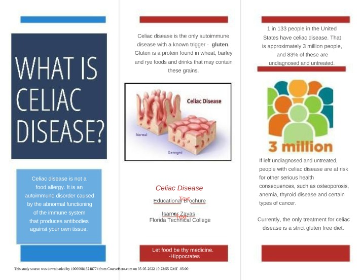 Celiac Disease - Symptoms, Causes, and Treatment