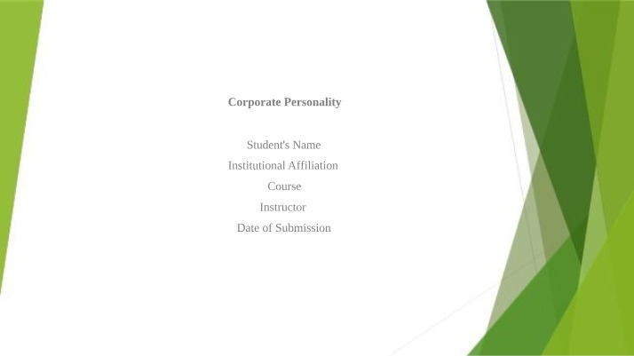 Corporate Personality in UK Company Law